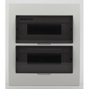 Бокс ЩРВ-П-24 мод. встраив. пластик IP41 SIMPLE NO-box_simple-plastic_24_flush Б0041516