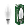 Изображение товара Лампа светодиодная LED 9вт Е14 теплый матовая свеча 55078