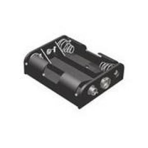 2475, Контакты, защелки, держатели и пружины для цилиндрических батарей AA HOLDER W/SNAPON