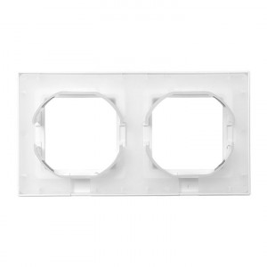 2 - местная рамка, IP44, белая, пластик Эпика EKF UP1-FPW-02-44