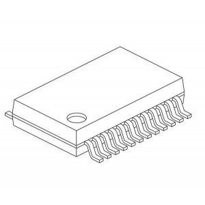 MAX206ECAG+, ИС, интерфейс RS-232 +/-15kV ESD-Protected, +5V RS-232 Transceivers
