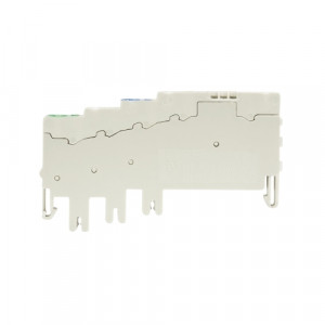 Клемма для датчиков WKF 1.5 KOA 2L/SL, Клемма для подключения датчиков, SL/-/сигнал, тип фиксации провода: пружинный, номинальное сечение: 1,5 мм кв., 10A, 65V, ширина: 5 мм, цвет: серый, тип монтажа: на поддон для клем KOI