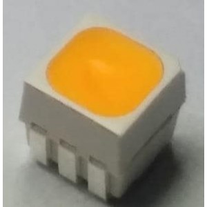 CLX6F-PKW-C1k1mYV0V03, Стандартные светодиоды - Накладного монтажа PC Amber