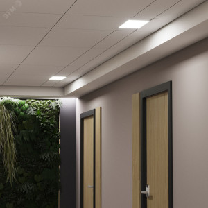 Светильник светодиодный WLF-1 20Вт 6500К IP20 1720лм 592х75х25мм ДПО линейный матов. рассеив. алюм. 144124318