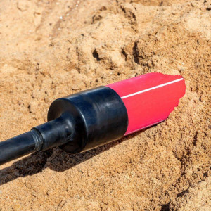 Уплотнитель кабельных проходов термоусаживаемый УКПт-75/22 78569, для герметизации асбоцементных, полимерных и стальных труб, используемых в качестве кабельных вводов в зданиях, подземных переходах и кабельных проходах под дорожным покрытием