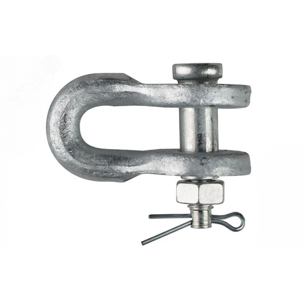 Изображение товара Скоба CK 7-1А 70кН из оцинкованной стали для стационарных монтажных работ