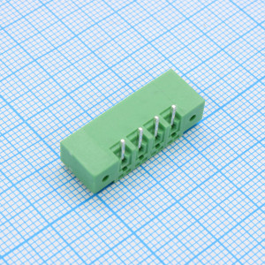 15EGTRM-3.81-04P-14-00, Разъемный клеммный блок на плату, 4 контакта. Серия 15EDGRM-3.81