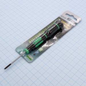 SD-081-H5, Отвертка прецизионная шестигранная антистатическая (2.0 *50 мм) с вращающейся ручкой