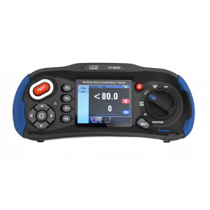 DT-6650 Тестер электроустановок многофункциональный, 6 функций тестирования: сопротивление изоляции, заземления, низкоомные сопротивления, напряжение, полное сопротивление контура, тест УЗО