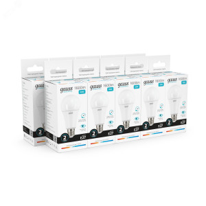 Лампа светодиодная Elementary 20Вт A60 грушевидная 4100К нейтр. бел. E27 1600лм 23229