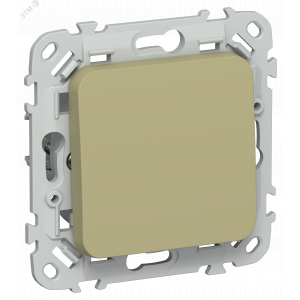 FLITE Выключатель 1-клавишный кнопочный 10А ВС11-2-0-ФлО оливковый IEK FI-V14-0-10-1-K26