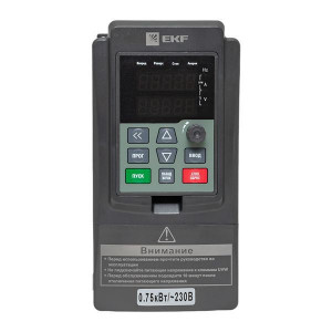 Преобразователь частоты 0.75/1.5кВт 1х230В VECTOR-100 PROxima VT100-0R7-1B