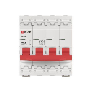 Выключатель нагрузки 4п 25А ВН-63N PROxima S63425