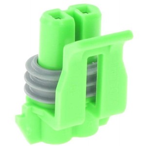 12052642, Автомобильные разъемы 2P FM LT GRN CON ASY MP 150 SERIES 14AMPS