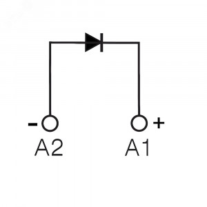 Модуль защиты, диод (A1+), 6-250V DC IMD-D