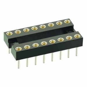 D2824-42, Установочные панели для ИС и компонентов 24P IC SOCKET GOLD + TIN