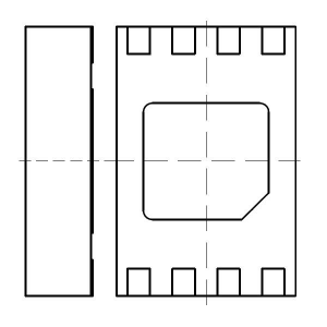 CAT25128VP2I-GT3, EEPROM 128K SPI Serial