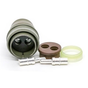 AIT6G28-7PC, Круговой мил / технические характеристики соединителя ER 2C 2#4 PIN PLUG