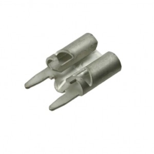 1217080-1, Клемма на печатную плату, 6.35мм x 0.81мм, 0.25" x 0.032", Латунь, 1.4 мм, Олово