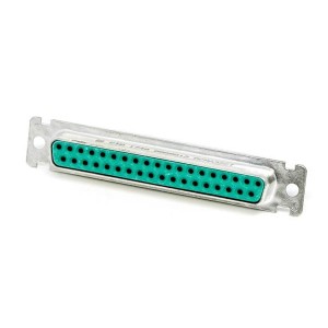 DCMA37STFO, Стандартные соединители D-Sub  DSUB 37 F CRIMP F0 TIN