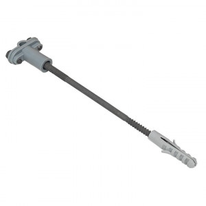 Держатель фасадный пластиковый скручиваемый L=200мм lp-44200