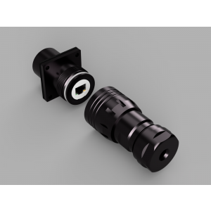 Соединитель LT-PS-S(NET)/E, Соединитель взрывозащищенный, сигнальный, тип соединения: кабель-аппарат, для кабеля: RJ-45, IP66, 1 Ex db e IIC T6 Gb / Ex tb IIIC Ta80oC Db, материал корпуса: металл