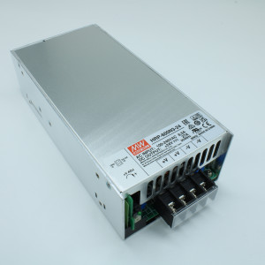 HRP-600N3-24, AC-DC, 648Вт, выход 24В/0...27A, рег. вых 21.6…28.8 В , вход 85…264В AC, 47…63Гц / 120…370 В DC,  изоляция 3000В AC, в кожухе 218x105x61.5мм, -40…+70°С, вентилятор, кратковременная пиковая мощность 350%