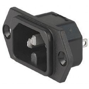 6110.3300, Модули подачи электропитания переменного тока SCREW-ON .250 QC HOT
