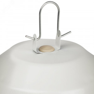 Светильник НСП 02-100-001 без решетки Желудь сталь / стекло IP54 E27 max 100Вт 170х260 белый Б0052017