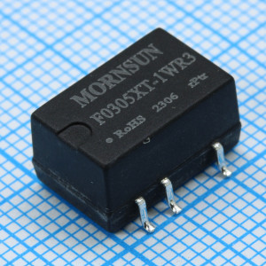 F0305XT-1WR3, Преобразователь DC/DC на печатную плату 1Вт вход 3.3В, выход 5В, 200мА (SMТ)