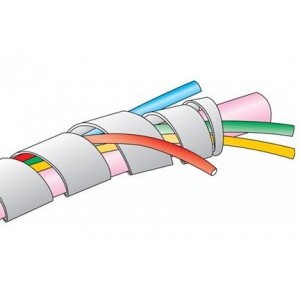 SW1 NA002, Спиральная оплетка, муфты, изоляционные трубки 500FT SPOOL NATURAL
