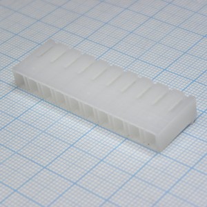 I-DS1074-SCT010, Корпус розетки на 10 контактов, шаг 5.08мм, требуются контакты T-DS1074-SC600