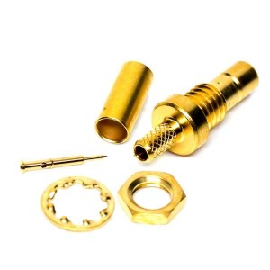 R114313000, РЧ соединители / Коаксиальные соединители SMB(M) ST BK JK