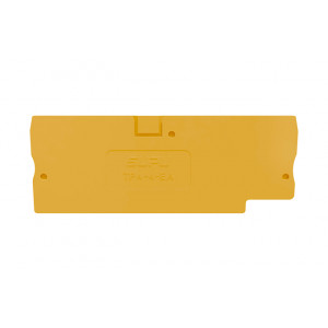 Торцевая крышка TP4-4-OG-EA, Торцевая крышка, для клемм TP4-4-..., цвет: оранжевый