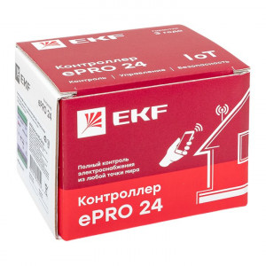 Контроллер удаленного управления 6вх/4вых Wi-Fi GSM 230 В ePRO24 Omni EKF ePRO24-6-4-WG-OMNI