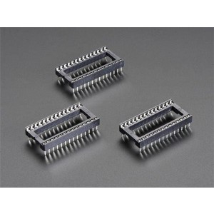 2206, Принадлежности Adafruit  IC Socket - for 28-pin 0.6 Chips - Pack of 3