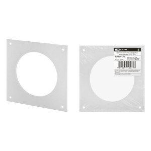 Пластина настенная для круглых воздуховодов, D100, SQ1807-1710