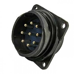 FQ30-9PIN ZJ, Блочная вилка, 9 контактов IP67