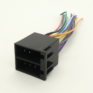 Разъем EURO 1х16(вилка) а/магн., разъем для автомагнитолы