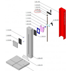 sic1110224, Подшипник колонны