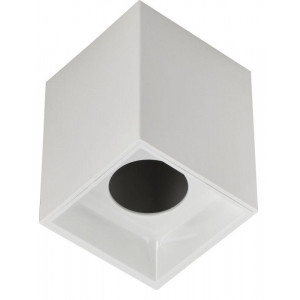 Светильник 4112 накладной поворотный GU10 бел. пласт. LT-UPB0-4112-GU10-1-K01