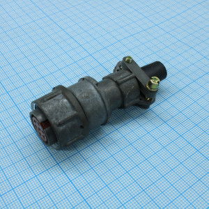 RM18-7-TK-S-D, Соединитель цилиндрический диаметр 18 мм 7 контактов 560 В 5 А