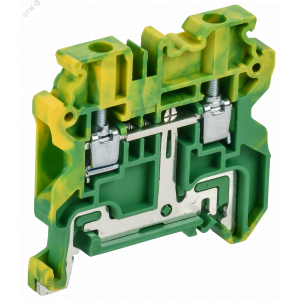 ARMAFIX Колодка клеммная CY4 PE винтовая 4мм2 проходная заземляющая Ex IEK AF-CT30-01-K52-004-EX