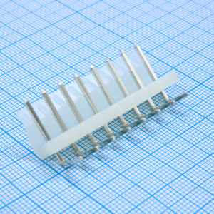 DS1074-8MRT6, Вилка на плату угловая 8 контактов шаг 5.08мм