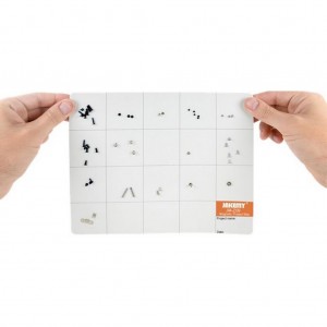 Коврик магнитный JM-Z09, Коврик для запчастей и винтов 200*250, в комплекте с маркером и ластиком.