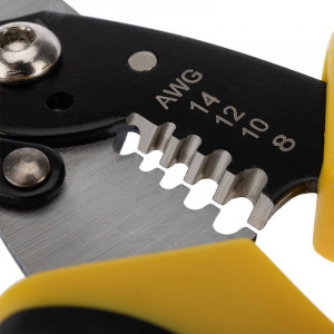 Кабелерез «МАСТЕР» диам. кабеля до 13.5мм с функцией зачистки кабеля 0.5-6кв.мм (HT-50A) 12-5412