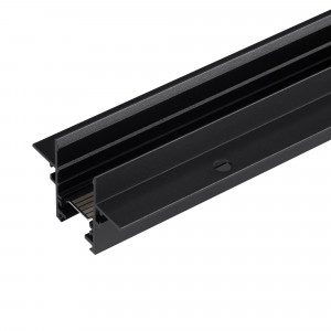 Трек встраиваемый MAG-TRACK-2538-FDW-1000 (BK, 5LN) 046284, Встраиваемый магнитный трек с фланцем для монтажа в гипсокартонный потолок, длина 1000 мм. DC24V, позволяет диммировать светильники по протоколу DALI. Материал алюминий, цвет черный. Две заглушки в комплекте. Размер ДxШxВ: 1003x55x38 мм. Размер (с учетом