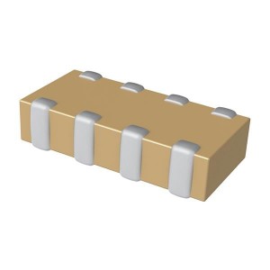 CA064C104K4RACTU, Конденсаторные массивы и сети 16volts 0.1uF X7R 10%