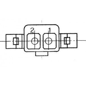 15-31-1021, Проводные клеммы и зажимы .189 PLUG HSG 2P