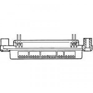 5552246-1, Соединители для ввода/вывода RECPT 64P vertical mount